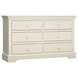 Hanley Chalk 6 Drawer Dresser