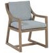 Stillwater Cove Blue Upholstered Outdoor Arm Chair
