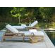 Stillwater Cove Blue 85" Outdoor Chaise Lounge