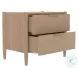Sinclair Natural 2 Drawer Nightstand