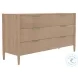 Sinclair Natural 6 Drawer Dresser