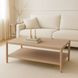 Sinclair Natural Rectangular Coffee Table