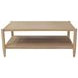 Sinclair Natural Rectangular Coffee Table