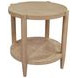 Sinclair Natural Round End Table