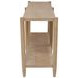 Sinclair Natural Rectangular Console Table