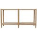 Sinclair Natural Rectangular Console Table