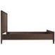 Sinclair Walnut Full Panel Bed