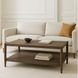 Sinclair Walnut Rectangular Coffee Table