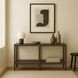 Sinclair Walnut Rectangular Console Table