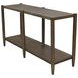 Sinclair Walnut Rectangular Console Table