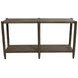 Sinclair Walnut Rectangular Console Table