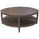 Sinclair Walnut Round Coffee Table