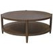Sinclair Walnut Round Coffee Table