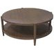 Sinclair Walnut Round Coffee Table