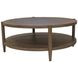 Sinclair Walnut Round Coffee Table