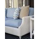 Ocean Breeze Promenade Blue 81" Outdoor Sofa