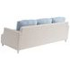 Ocean Breeze Promenade Blue 81" Outdoor Sofa