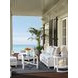 Ocean Breeze Promenade Blue 81" Outdoor Sofa