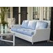 Ocean Breeze Promenade Blue 81" Outdoor Sofa