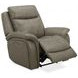 Grant Liverpool Cobblestone Leather Power Glider Recliner