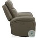 Grant Liverpool Cobblestone Leather Double Power Glider Recliner