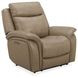 Grant Liverpool Sand Power Headrest Glider Recliner