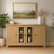 Eleanor Natural 4 Doors Sideboard