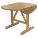 Eleanor Natural 42" Extendable Round Dining Table