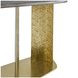 Trost Dorado Gold and Bracken Console Table