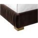 Tarrant Diamond Mink King Upholstered Platform Bed