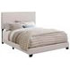 Boyd Ivory Upholstered King Panel Bed
