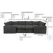 Ripple Midnight 8 Piece Sectional