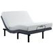 Clara Gray and Black California King Adjustable Bed