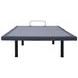 Clara Gray and Black California King Adjustable Bed