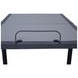 Clara Gray and Black California King Adjustable Bed