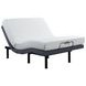 Clara Grey Fabric Twin Xl Adjustable Bed Base
