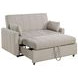 Portland Latte Boucle Sleeper Sofa Bed