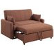 Portland Copper Boucle Sleeper Sofa Bed