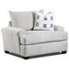 Premier Taupe Off White Performance Fabric Accent Chair