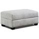 Premier Taupe Gray Performance Fabric Rectangular Storage Ottoman