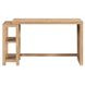 Portello Natural and Concrete Rectangular Console Table