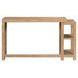 Portello Natural and Concrete Rectangular Console Table