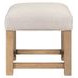 Portello Taupe Mist Upholstered Console Stool