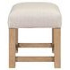 Portello Taupe Mist Upholstered Console Stool