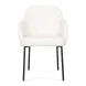 Sydney Cream Upholstered Arm Chair Set of 2
