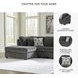 Biddeford Shadow 2 Piece LAF Chaise Sectional