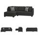 Biddeford Shadow 2 Piece LAF Chaise Sectional