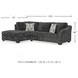 Biddeford Shadow 2 Piece LAF Chaise Sectional