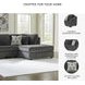 Biddeford Shadow 2 Piece RAF Chaise Sectional