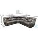 Point Break True Grit Greystone Triple Power Reclining Sectional